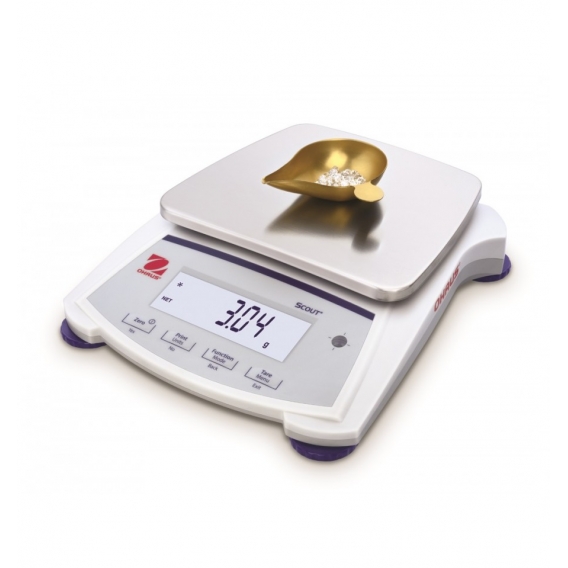 Obchodná zlatnícka váha scout SJX 620G